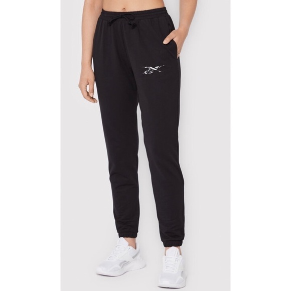 Reebok modern safari jogger sweatpants black - Picture 1 of 5